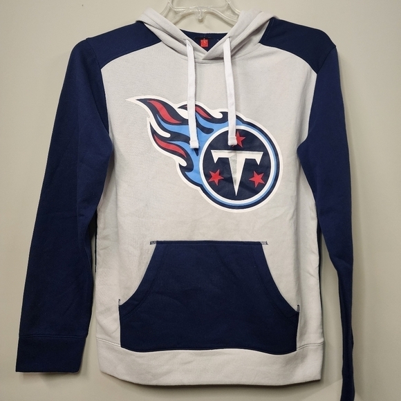 Fanatics Other - Fanatics Tennessee Titans Mens Hoodie Sweatshirt Navy Blue White and Red  Unisex